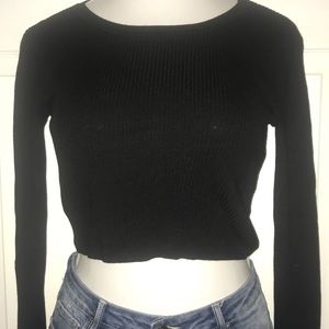 Cropped sweater